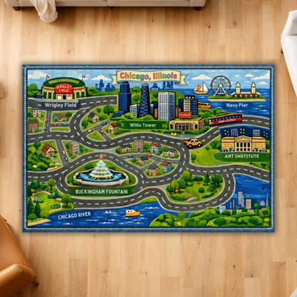 City Road Play Rug