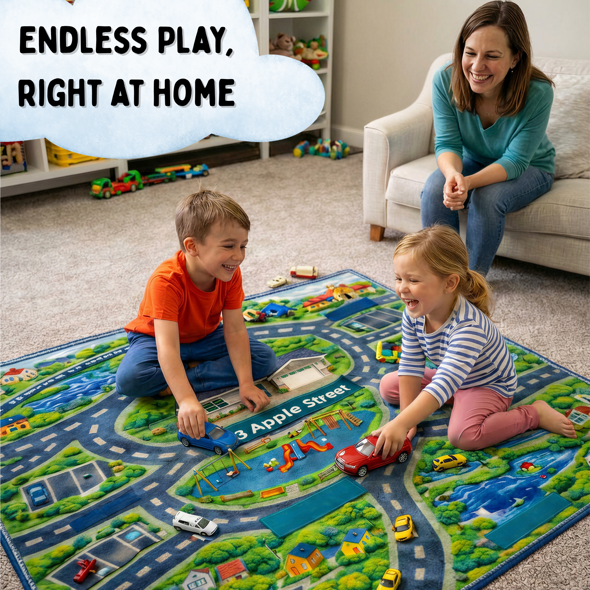 City Road Play Rug