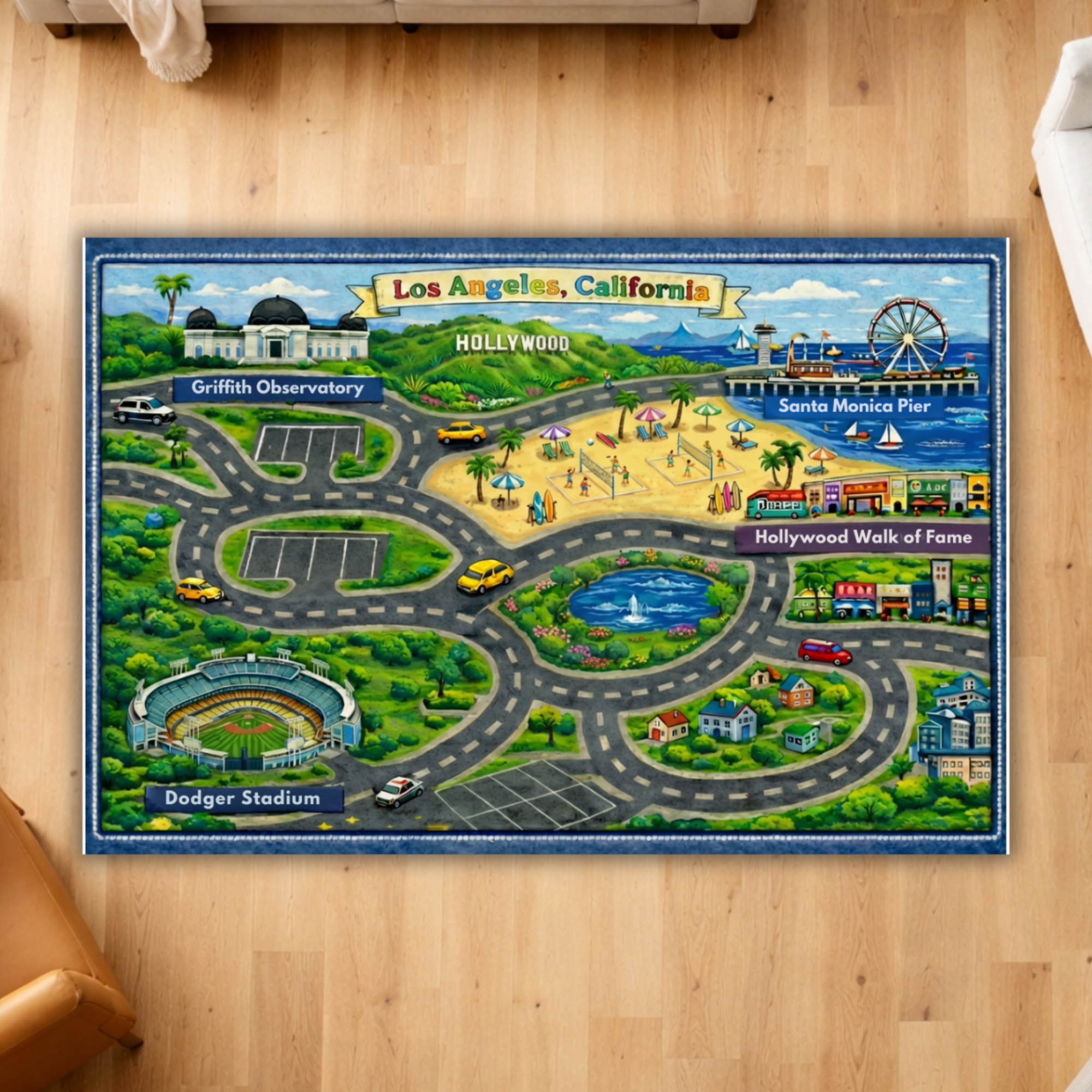 City Road Play Rug