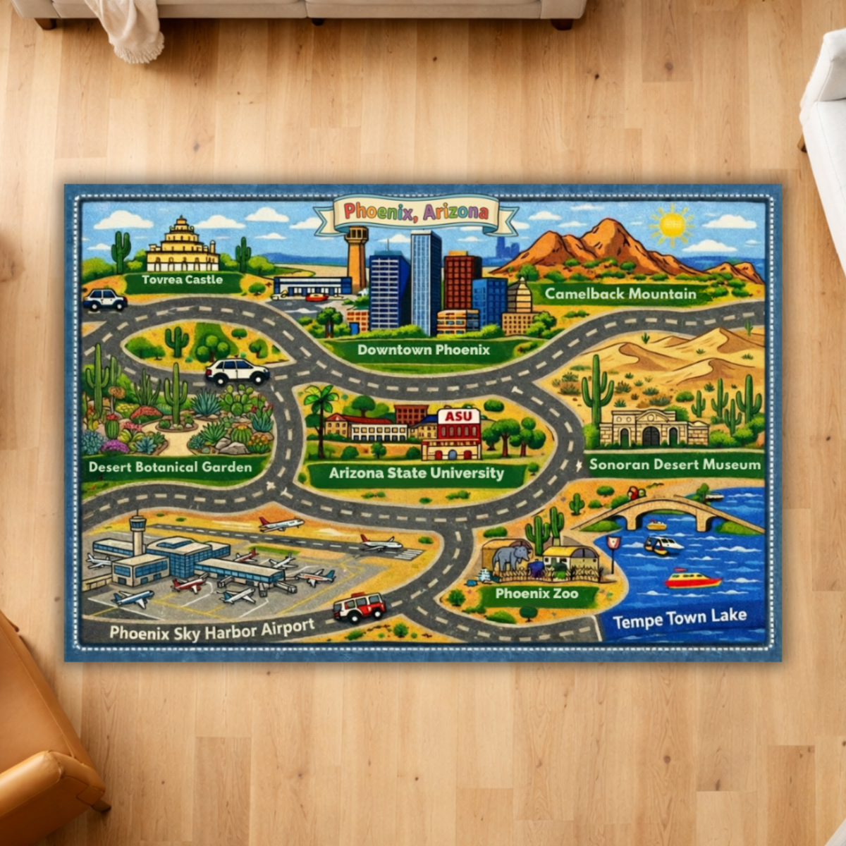 City Road Play Rug