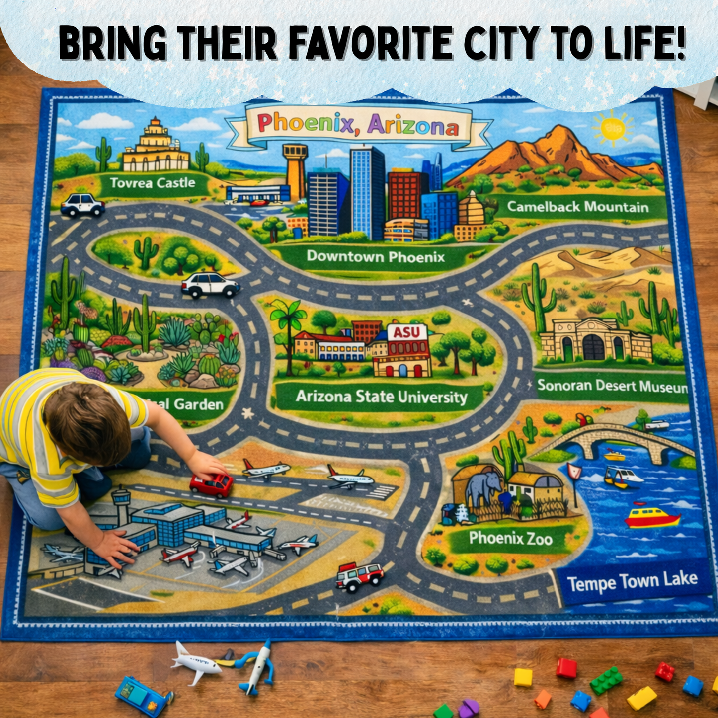 City Road Play Rug